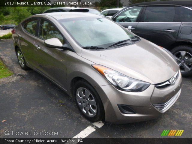2013 Hyundai Elantra GLS in Desert Bronze