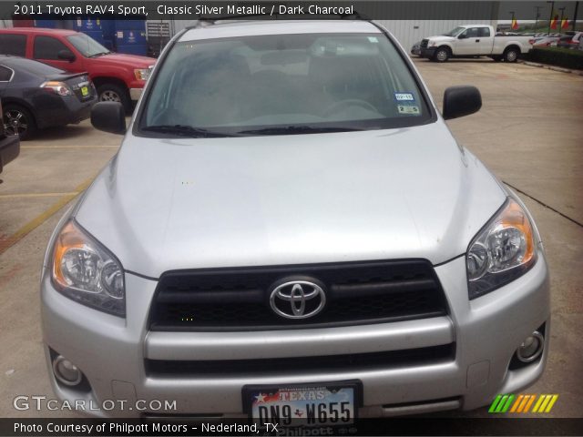 2011 Toyota RAV4 Sport in Classic Silver Metallic