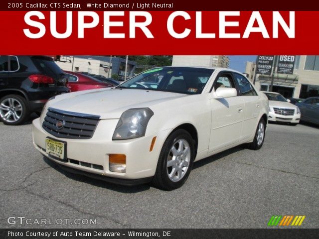 2005 Cadillac CTS Sedan in White Diamond