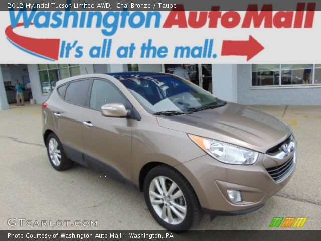 2012 Hyundai Tucson Limited AWD in Chai Bronze