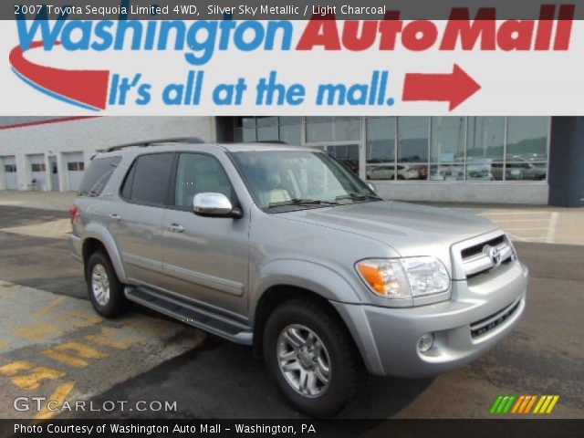 2007 Toyota Sequoia Limited 4WD in Silver Sky Metallic