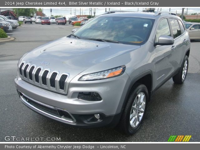 2014 Jeep Cherokee Limited 4x4 in Billet Silver Metallic