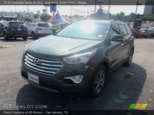 2014 Hyundai Santa Fe GLS in Hampton Green Pearl