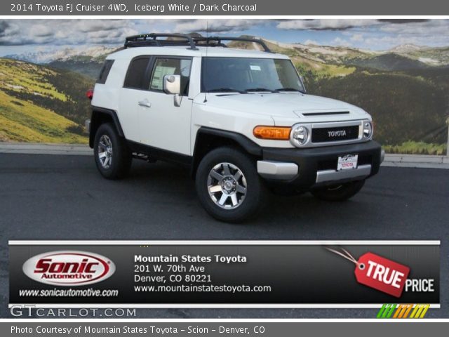 2014 Toyota FJ Cruiser 4WD in Iceberg White