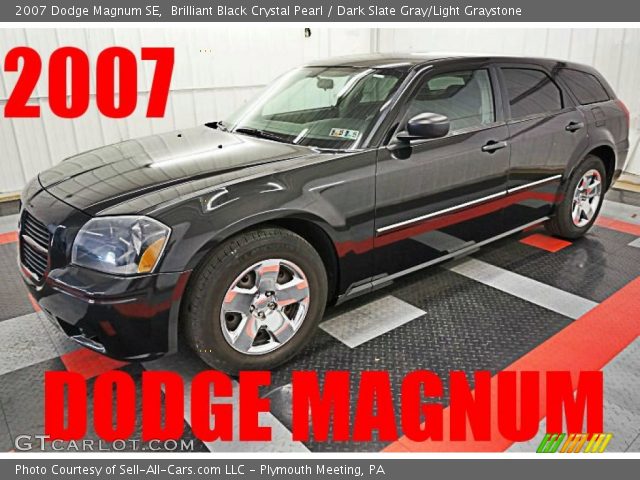 2007 Dodge Magnum SE in Brilliant Black Crystal Pearl