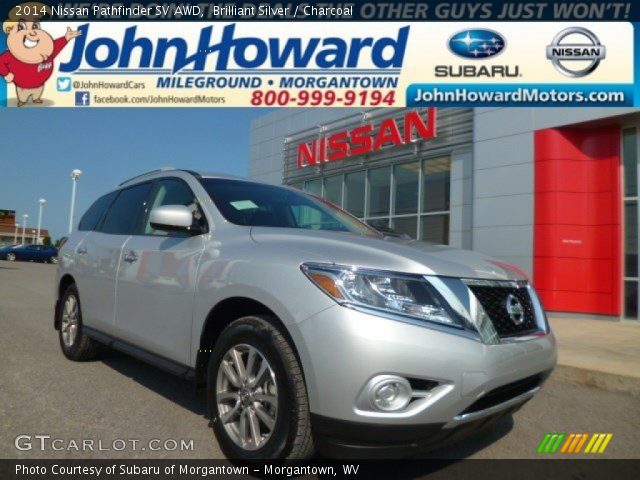 2014 Nissan Pathfinder SV AWD in Brilliant Silver