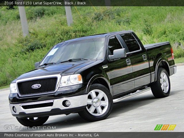 2006 Ford F150 Lariat SuperCrew in Black