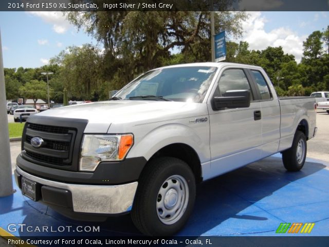 2014 Ford F150 XL SuperCab in Ingot Silver