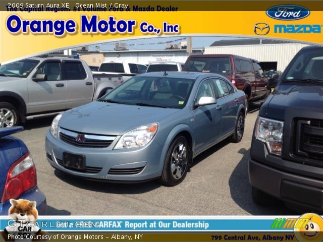 2009 Saturn Aura XE in Ocean Mist