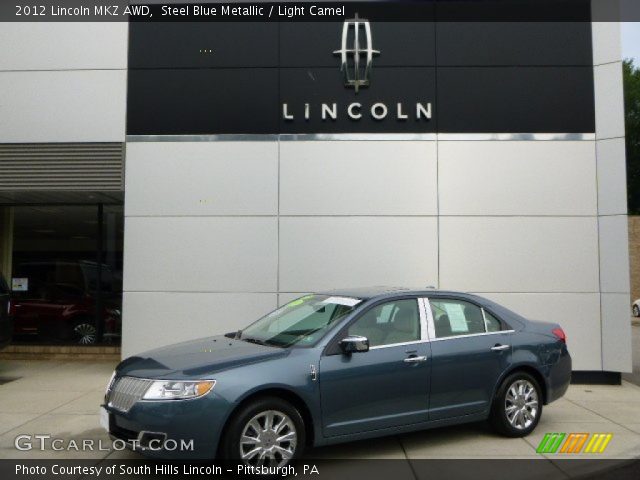 2012 Lincoln MKZ AWD in Steel Blue Metallic