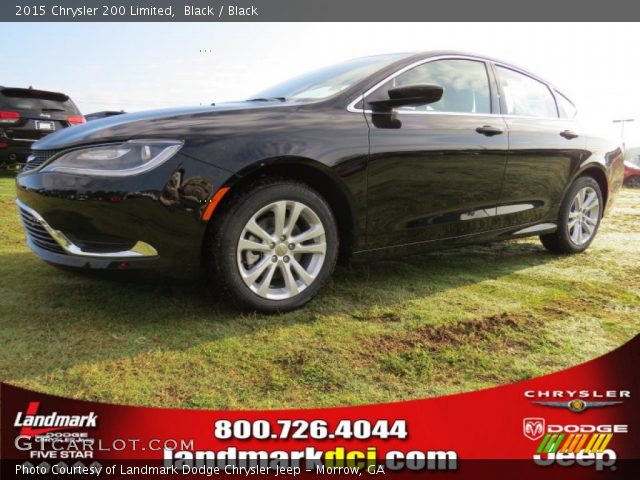 2015 Chrysler 200 Limited in Black