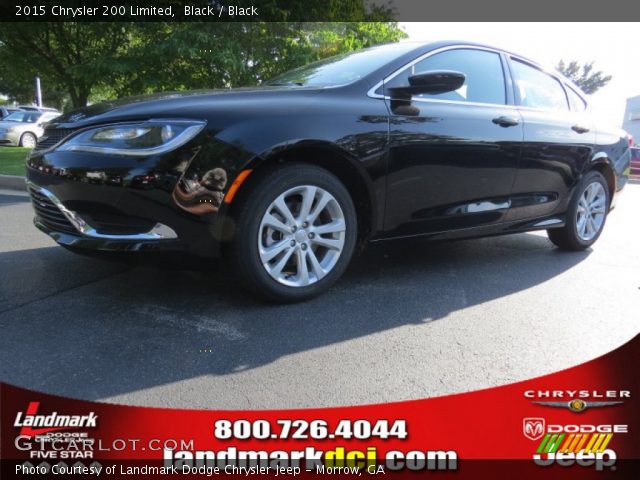 2015 Chrysler 200 Limited in Black