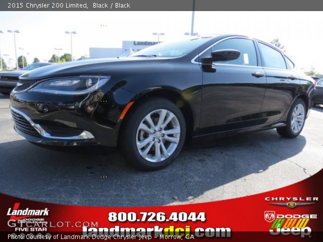 2015 Chrysler 200 Limited in Black