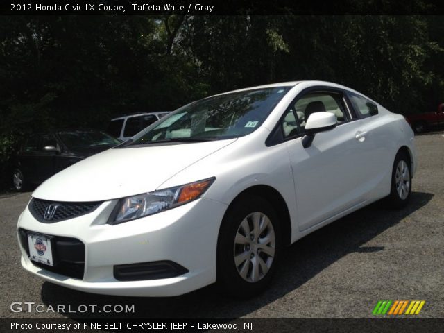 2012 Honda Civic LX Coupe in Taffeta White