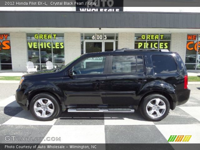 2012 Honda Pilot EX-L in Crystal Black Pearl