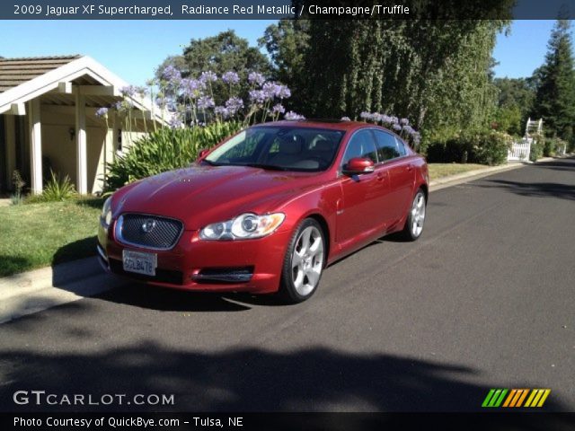 2009 Jaguar XF Supercharged in Radiance Red Metallic