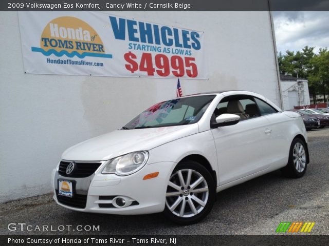2009 Volkswagen Eos Komfort in Candy White