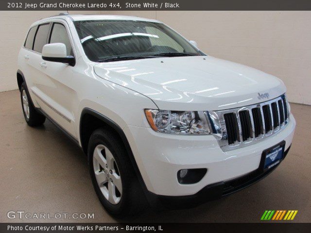 2012 Jeep Grand Cherokee Laredo 4x4 in Stone White