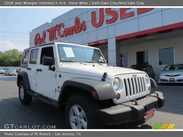 2008 Jeep Wrangler Unlimited X 4x4 in Stone White