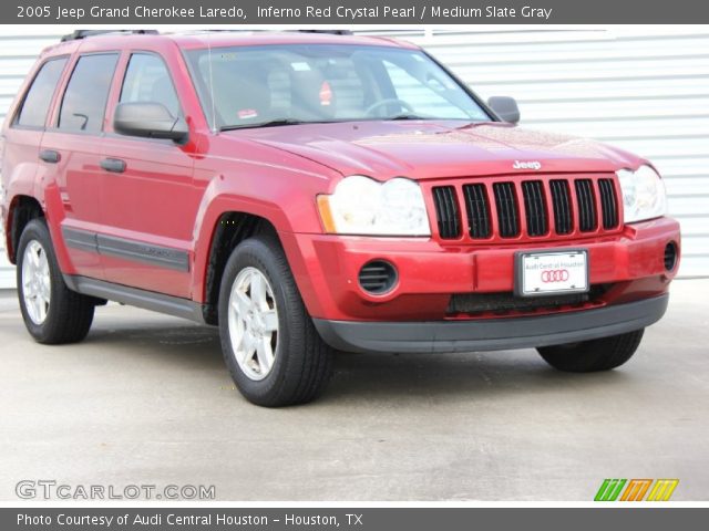 2005 Jeep Grand Cherokee Laredo in Inferno Red Crystal Pearl