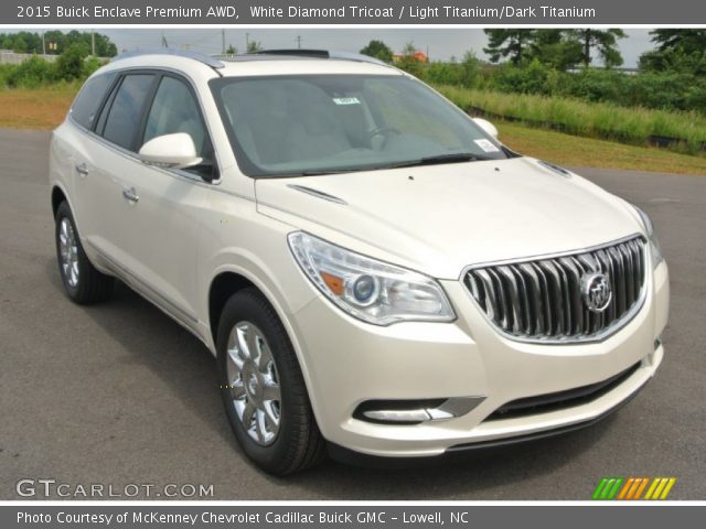 2015 Buick Enclave Premium AWD in White Diamond Tricoat