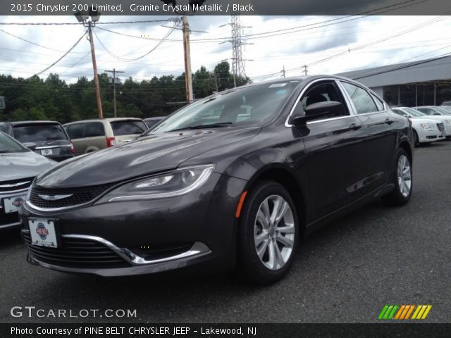 2015 Chrysler 200 Limited in Granite Crystal Metallic