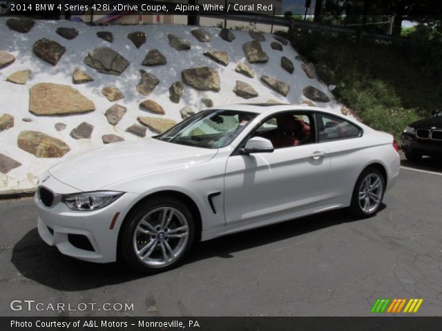 2014 BMW 4 Series 428i xDrive Coupe in Alpine White