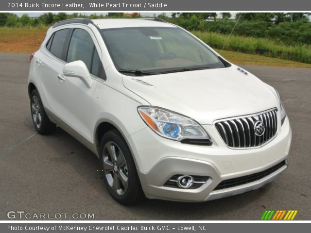 2014 Buick Encore Leather in White Pearl Tricoat