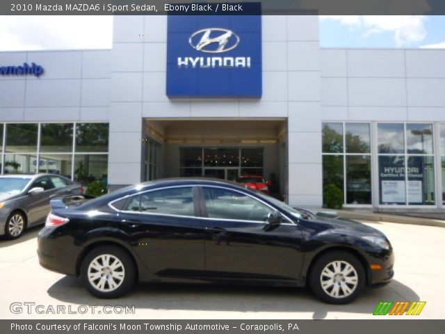 2010 Mazda MAZDA6 i Sport Sedan in Ebony Black