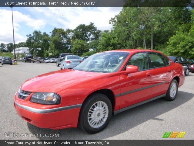 2000 Chevrolet Impala  in Torch Red