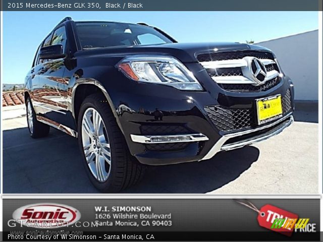 2015 Mercedes-Benz GLK 350 in Black