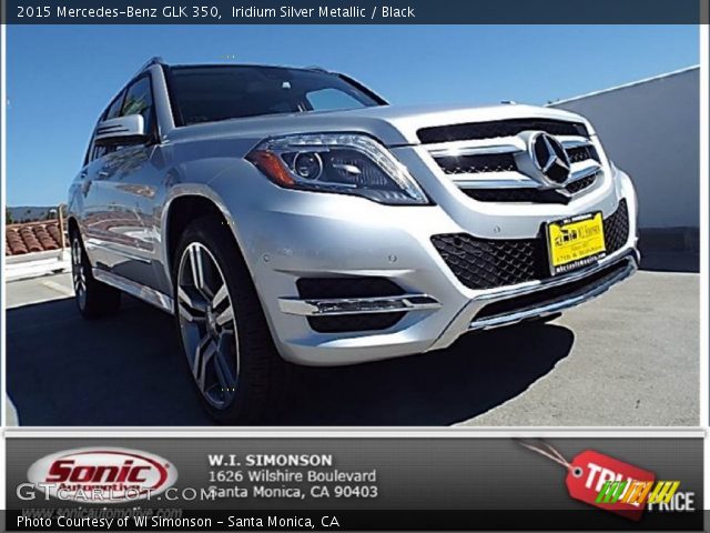 2015 Mercedes-Benz GLK 350 in Iridium Silver Metallic