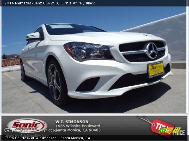 2014 Mercedes-Benz CLA 250 in Cirrus White