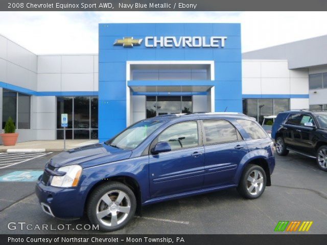 2008 Chevrolet Equinox Sport AWD in Navy Blue Metallic