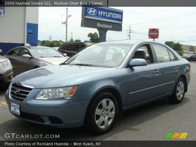 2009 Hyundai Sonata GLS in Medium Silver Blue