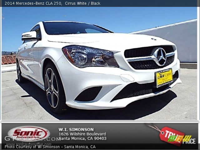 2014 Mercedes-Benz CLA 250 in Cirrus White