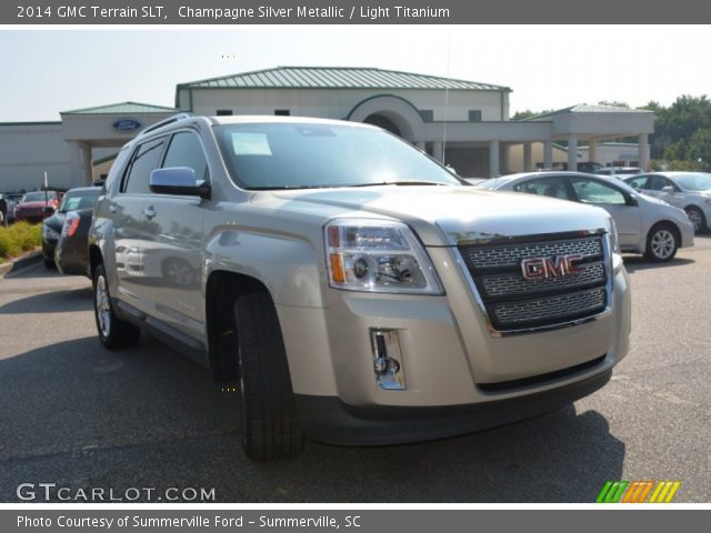 2014 GMC Terrain SLT in Champagne Silver Metallic