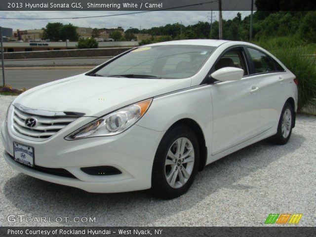 2013 Hyundai Sonata GLS in Shimmering White