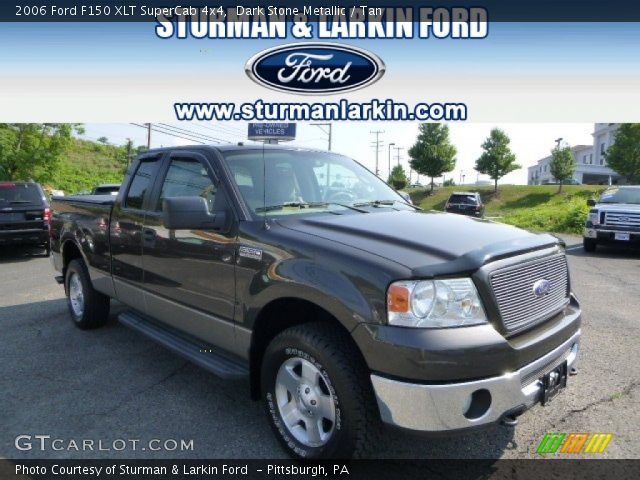 2006 Ford F150 XLT SuperCab 4x4 in Dark Stone Metallic