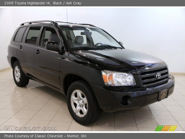 2006 Toyota Highlander I4 in Black