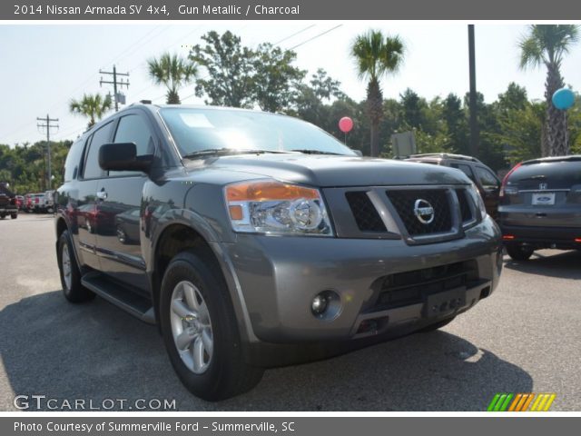 2014 Nissan Armada SV 4x4 in Gun Metallic