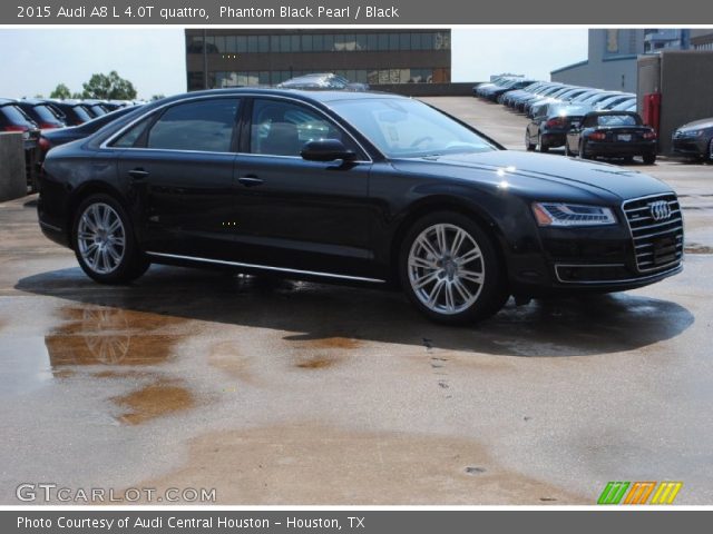 2015 Audi A8 L 4.0T quattro in Phantom Black Pearl