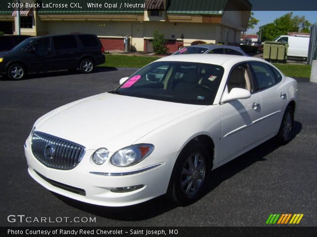 2009 Buick LaCrosse CXL in White Opal