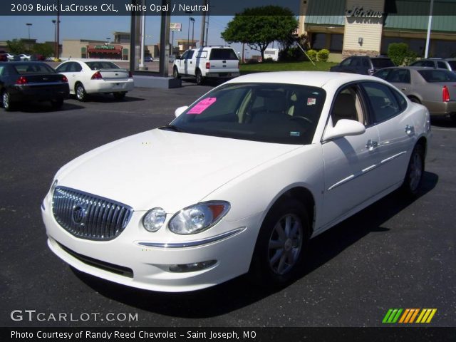 2009 Buick LaCrosse CXL in White Opal
