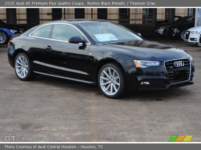 2015 Audi A5 Premium Plus quattro Coupe in Mythos Black Metallic