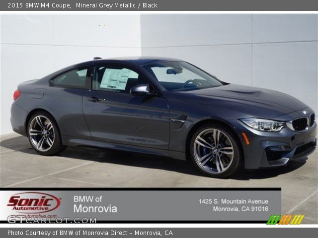 2015 BMW M4 Coupe in Mineral Grey Metallic