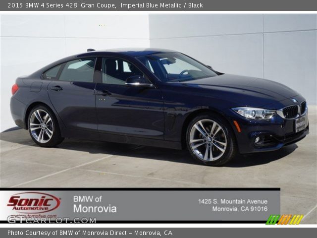 2015 BMW 4 Series 428i Gran Coupe in Imperial Blue Metallic