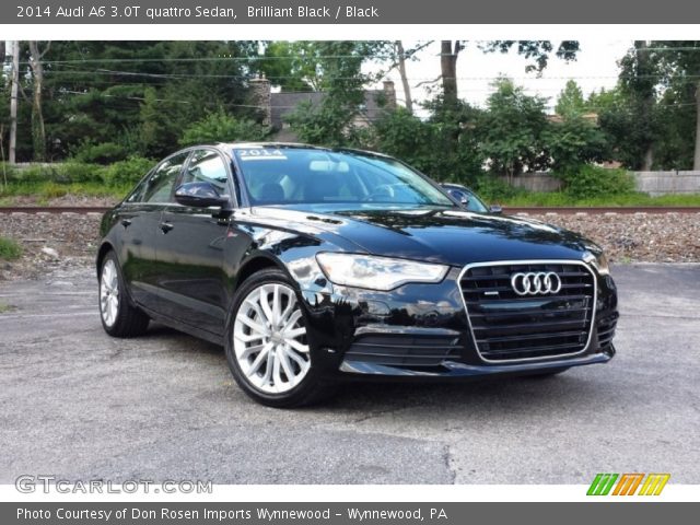 2014 Audi A6 3.0T quattro Sedan in Brilliant Black
