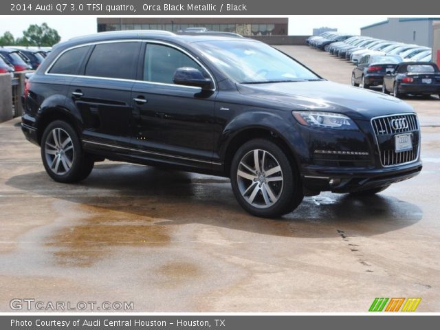 2014 Audi Q7 3.0 TFSI quattro in Orca Black Metallic