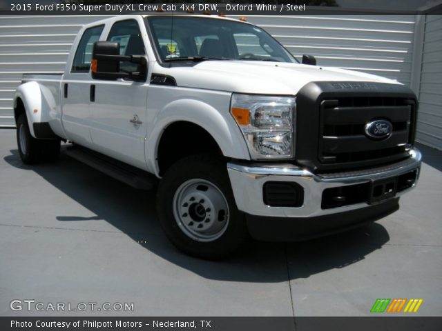 2015 Ford F350 Super Duty XL Crew Cab 4x4 DRW in Oxford White